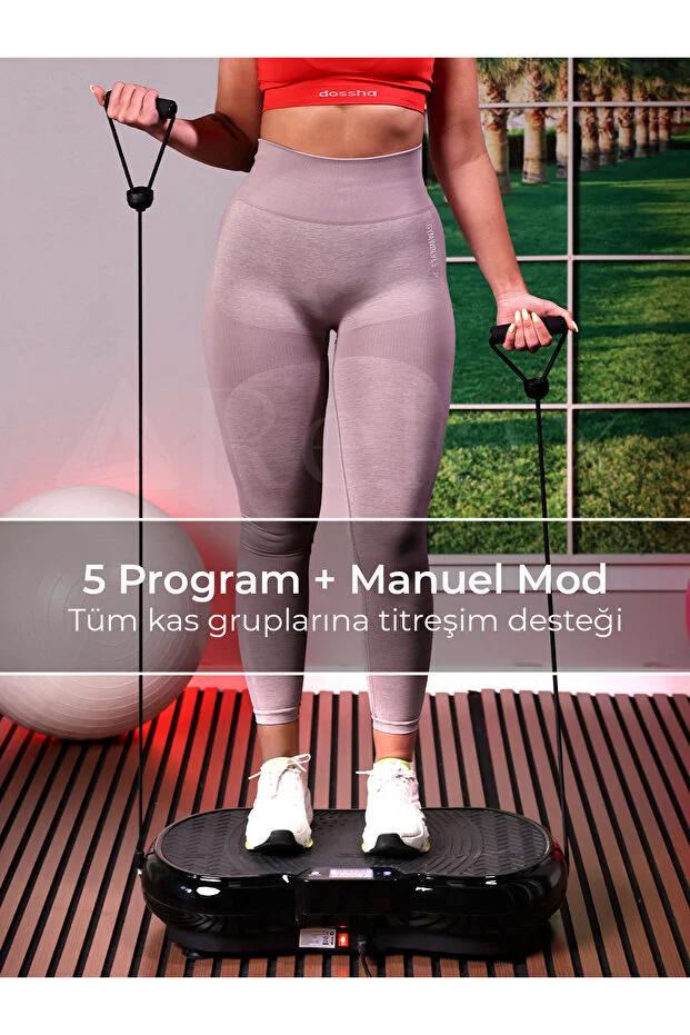 RELAX FİT Slim 2d 5 Programlı Vibration Plate Titreşimli Spor Fitness Egzersiz Aleti Cihazı